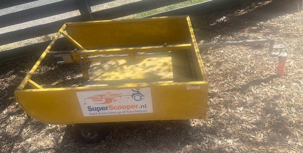 Te koop: SuperScooper paddock/ weide cleaner mest opruimer, Dieren en Toebehoren, Stalling en Weidegang, Weidegang