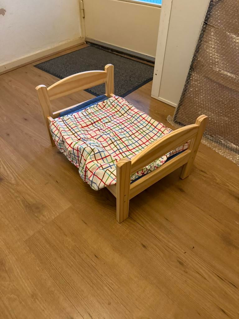 Poppenbed ikea, Kinderen en Baby's, Speelgoed | Poppen, Ophalen, Zo goed als nieuw, Overige typen
