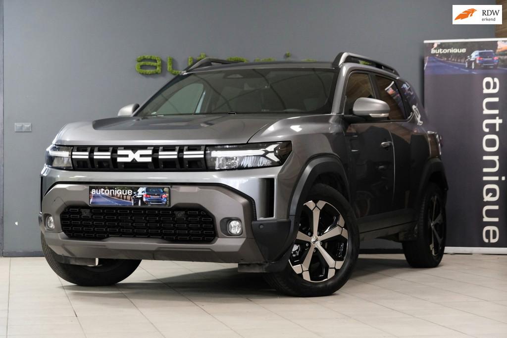 Dacia Duster 1.6 Hybrid 140 Journey *28dkm* Stoel+Stuurwielv, Stof, Gebruikt, Zwart, 4 cilinders