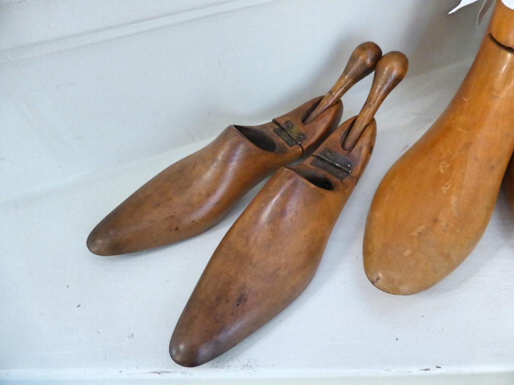 APARTE Oude houten schoenspanners - schoen spanners leesten, Antiek en Kunst, Ophalen of Verzenden