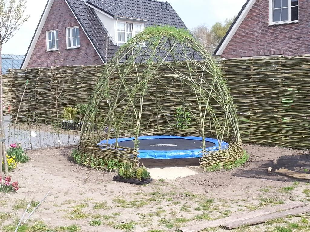 Wilgentenenschuttingen, Tuin en Terras, Schuttingen, Nieuw, Hout, 1 tot 2 meter, 6 meter of meer, Ophalen