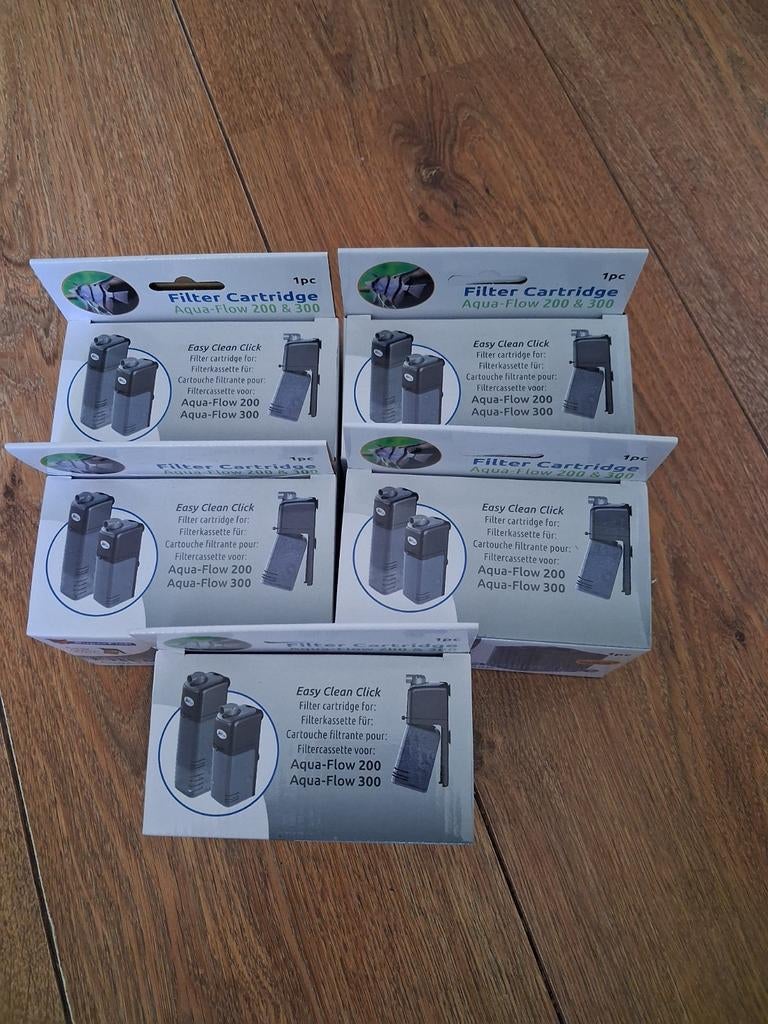 5x filter voor de aqua flow 200, Ophalen, Nieuw