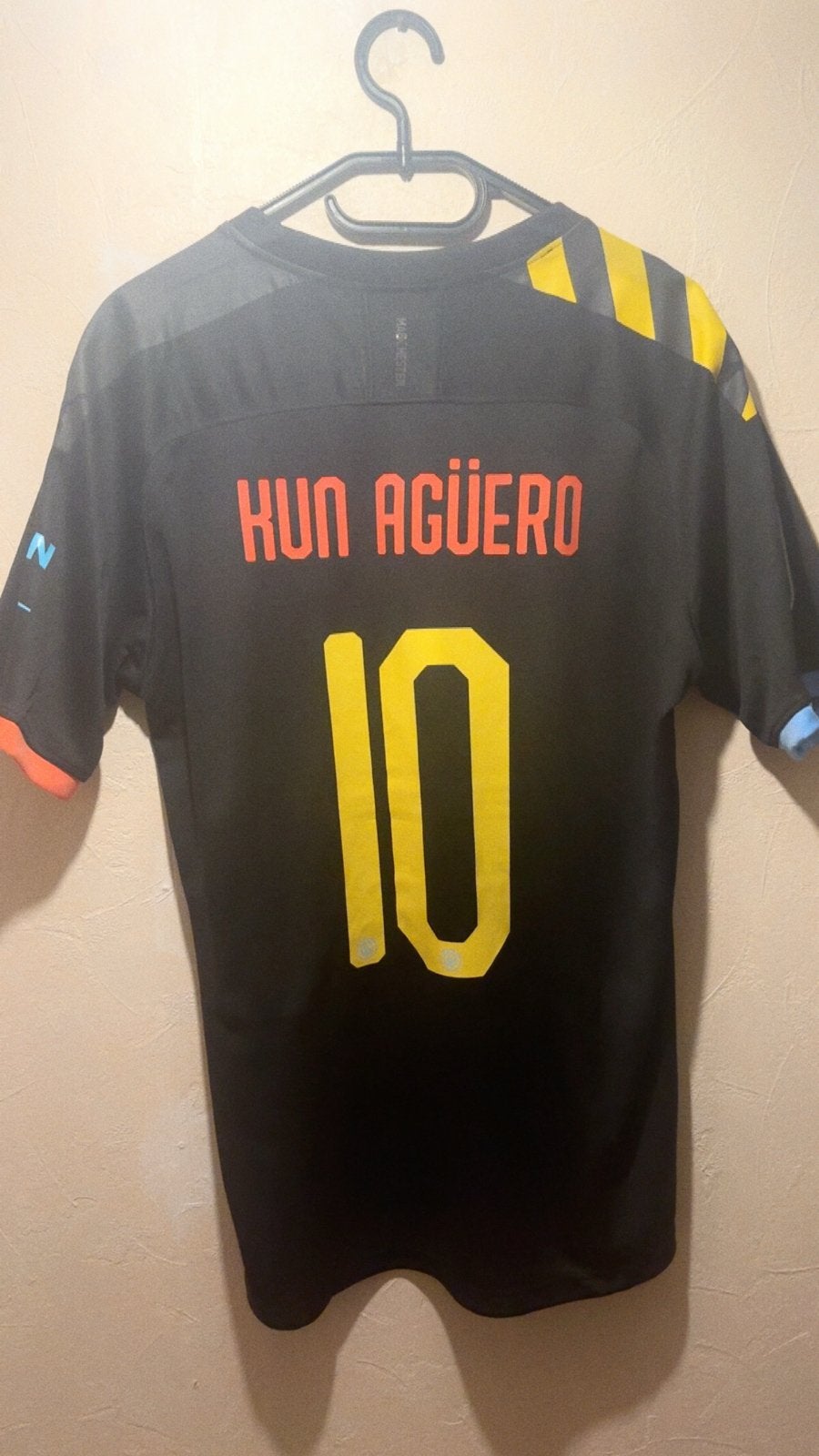 Manchester City Thuisshirt 2019/2020 - Kun Agüero #10, Maat M, Ophalen of Verzenden, Zo goed als nieuw, Shirt