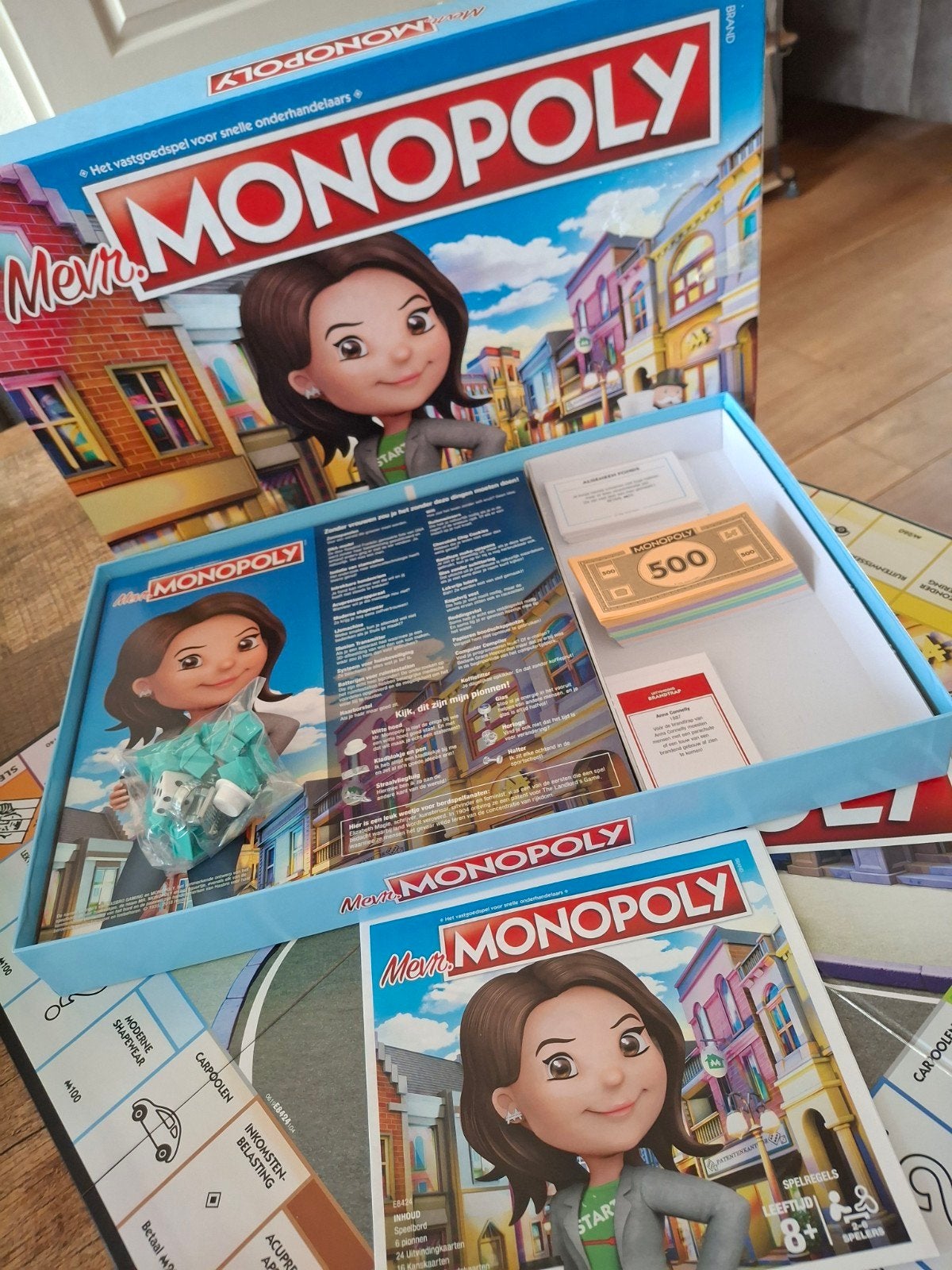 Mevr monopoly  en monopoly wereldreis, Ophalen of Verzenden