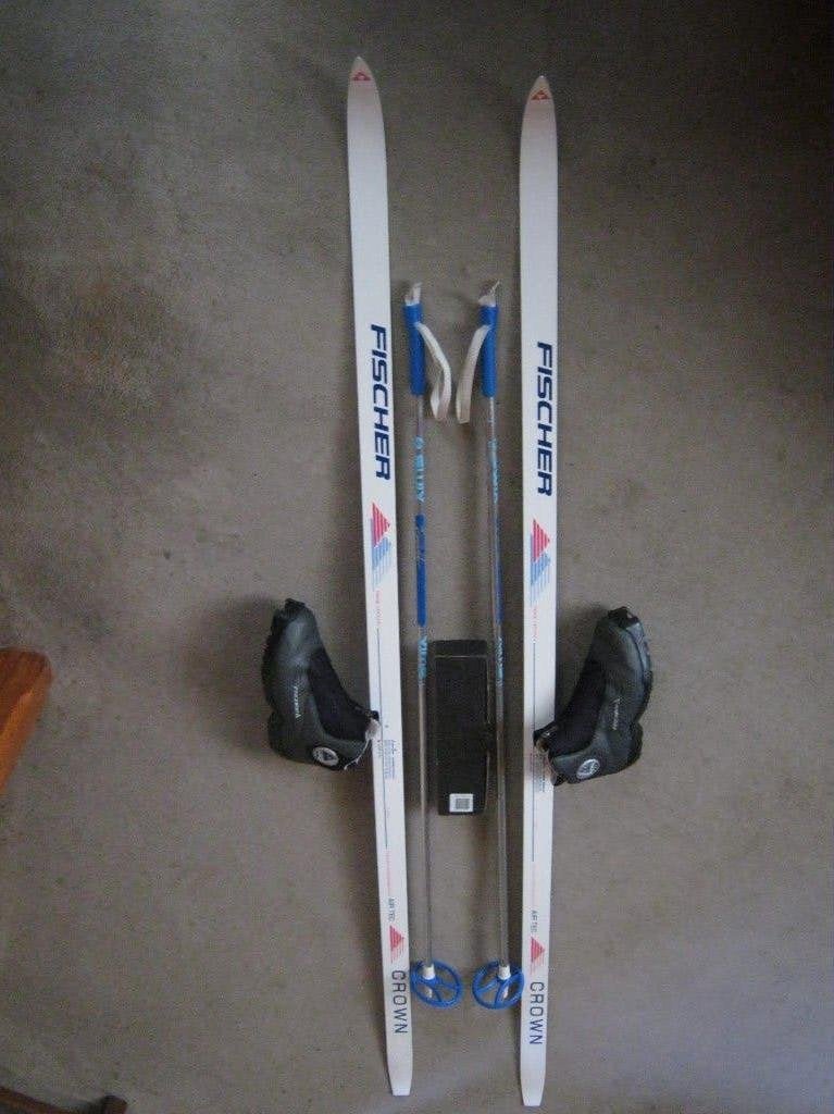 te koop langlaufskis Germina Funline no wax, Sport en Fitness, 160 tot 180 cm, Langlaufen, Nieuw, Ski's