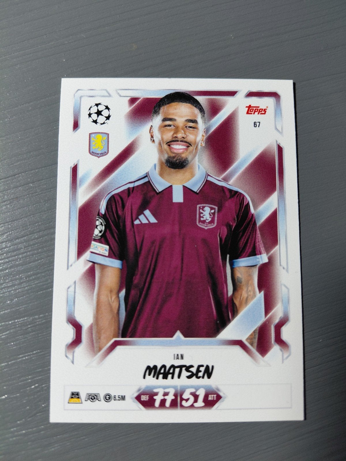 ian maatsen (aston villa) topps match attax 2027, Ophalen of Verzenden, Nieuw, Buitenlandse clubs, Spelerskaart