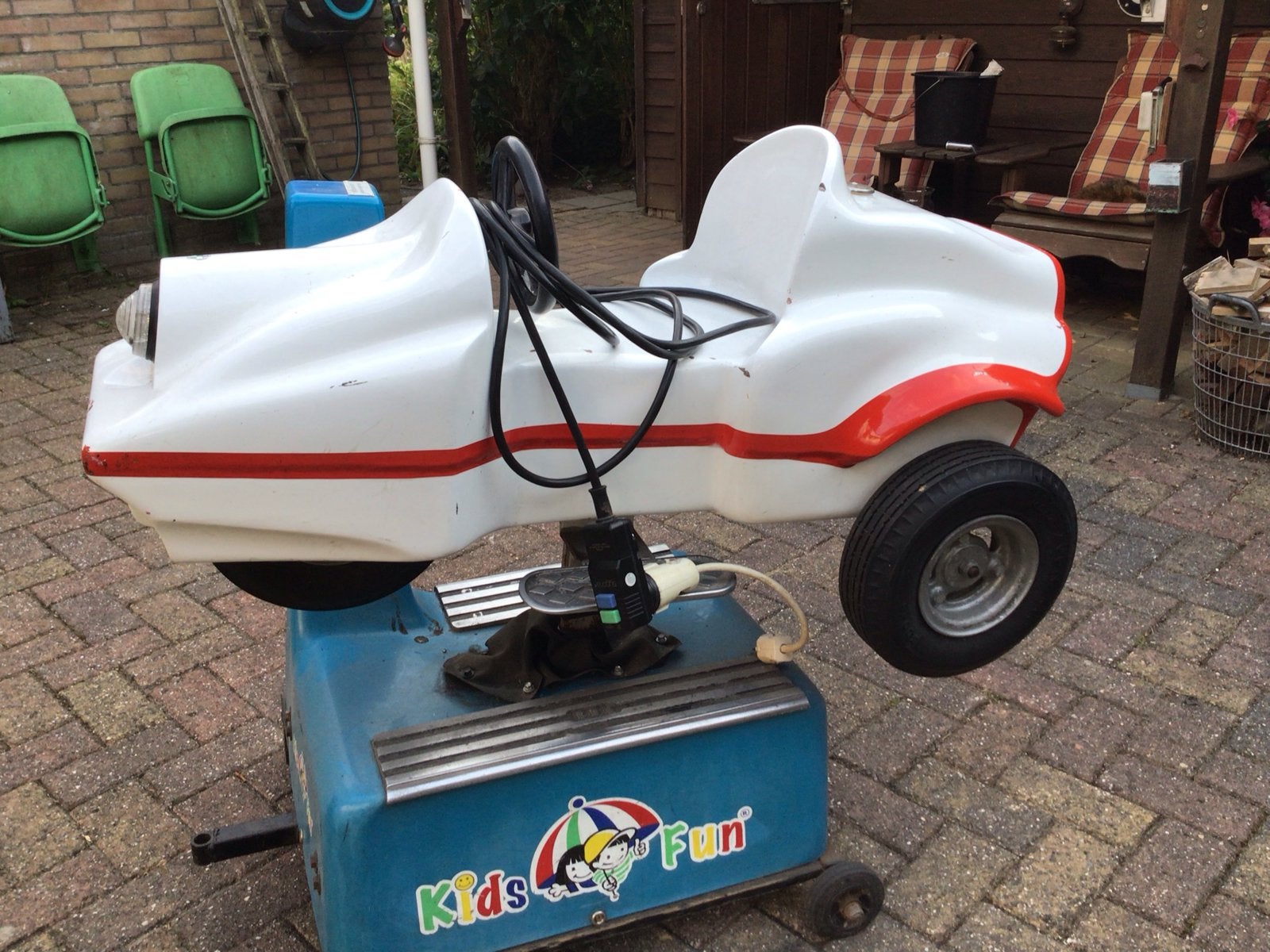 Kids 'n Fun Car: Klassieke Kiddy Ride voor Kinderen, Ophalen of Verzenden, Gebruikt, Overige typen