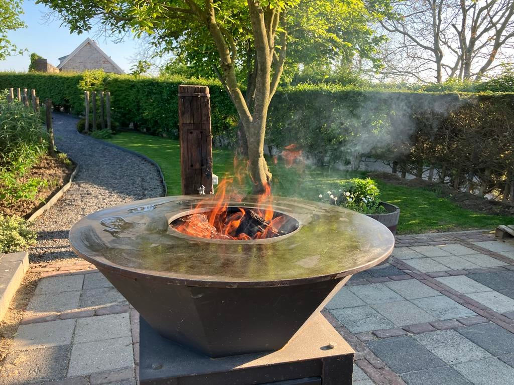 BBQ - Houtskool/Hout, Ophalen, Gebruikt