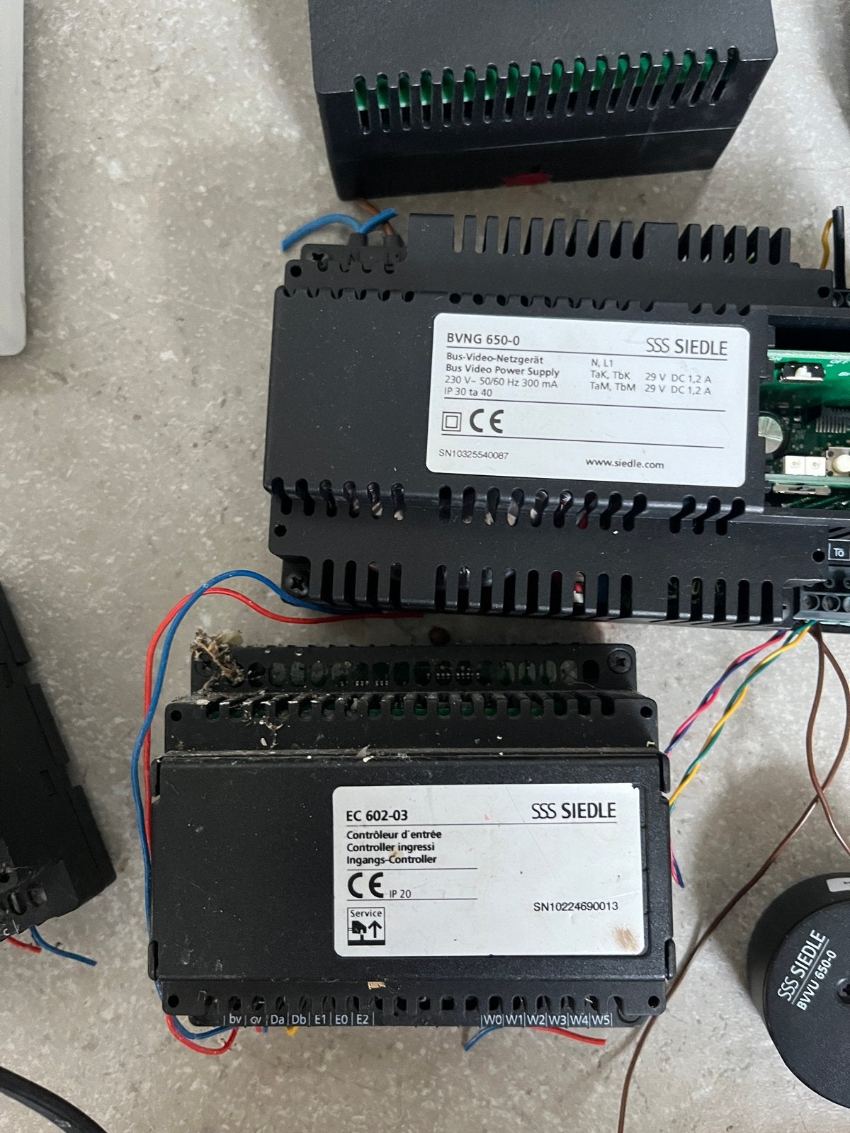 SSS Siedle Intercom Systeem - Complete Set, Ophalen, Gebruikt, Overige merken, Overige typen