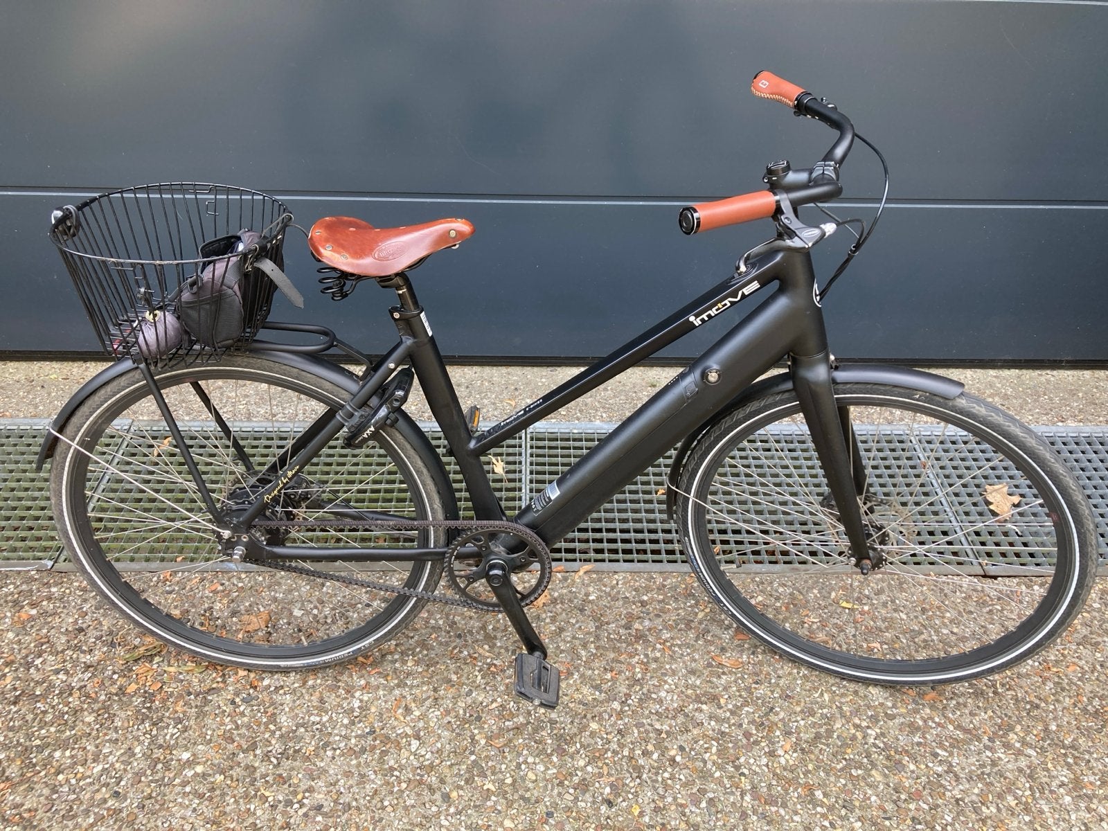 iMove elektrische fiets met mandje, Fietsen en Brommers, Elektrische fietsen, Ophalen of Verzenden, Gebruikt, Overige merken