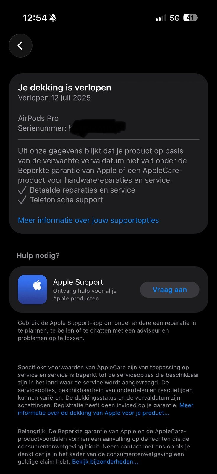 Apple AirPods (origineel) – linker oordop + oplaadcase, Telecommunicatie, Mobiele telefoons | Oordopjes, Ophalen, Zo goed als nieuw