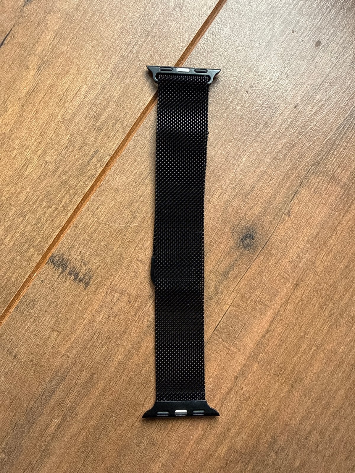 Apple Watch Band Zwart 38 mm, Ophalen of Verzenden, Zo goed als nieuw, Zwart