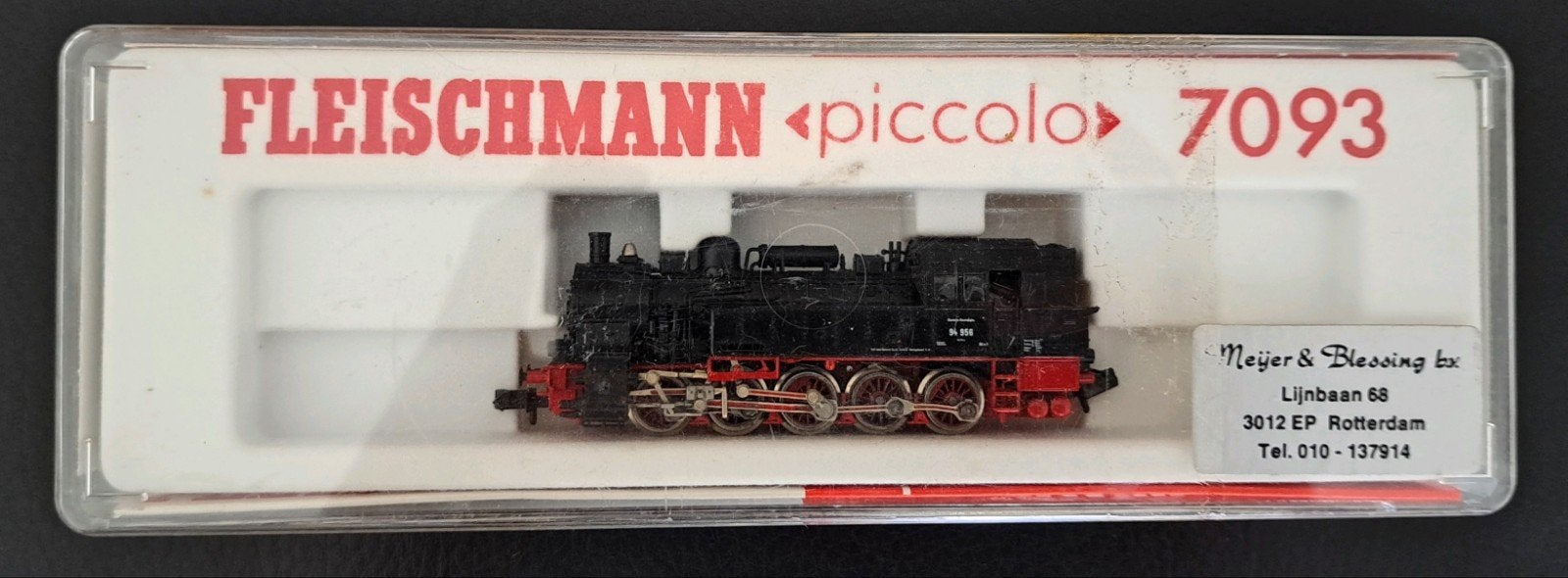 Fleischmann piccolo 7093, Hobby en Vrije tijd, Modeltreinen | N-Spoor, Fleischmann, Ophalen of Verzenden, Zo goed als nieuw, Gelijkstroom