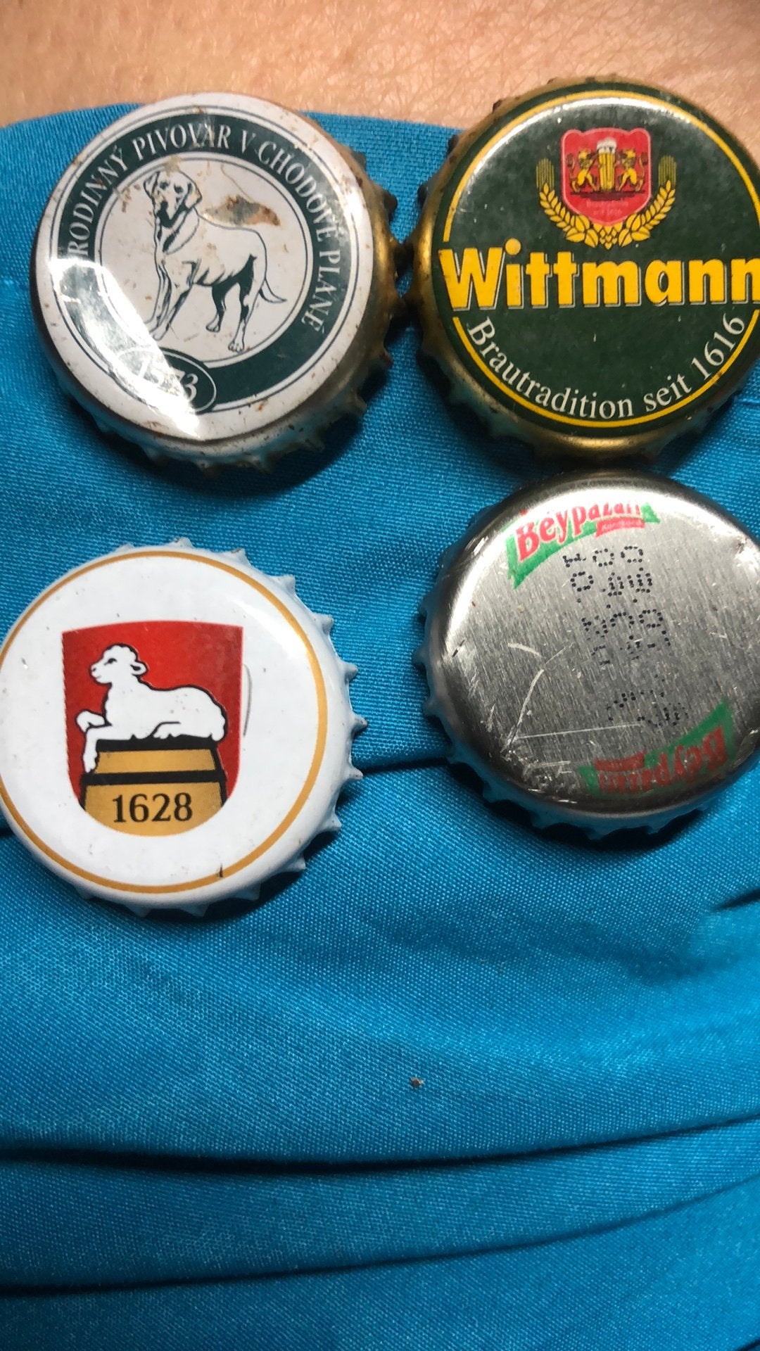 4 kroon kurken, Verzamelen, Biermerken, Ophalen of Verzenden, Zo goed als nieuw, Overige merken