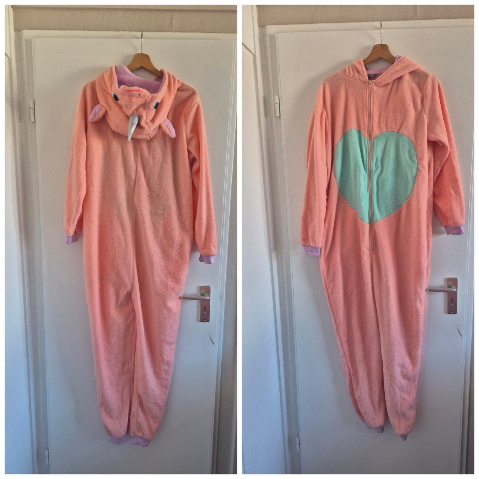 Roze Eenhoorn Onesie XL, Onbekend, Ophalen of Verzenden, Nieuw