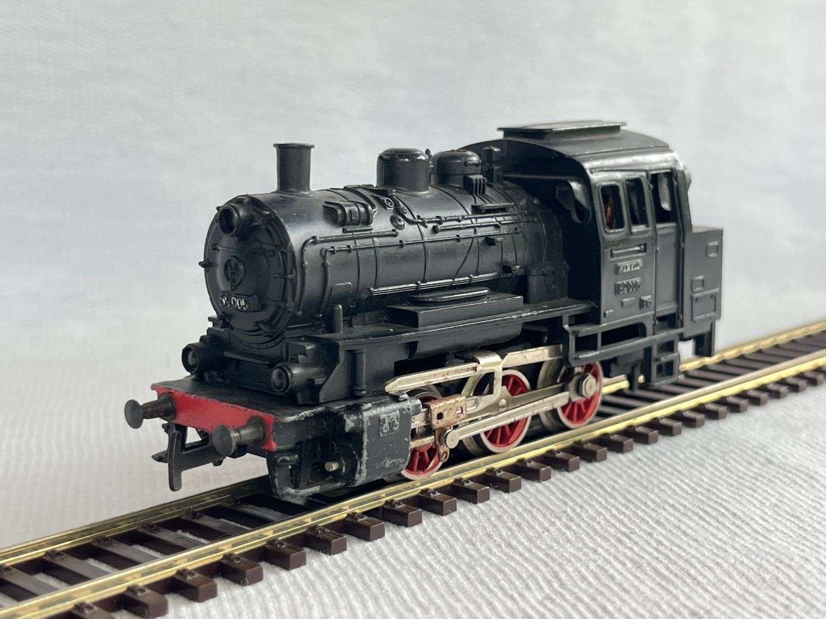 Marklin 3000 DB BR 89005 stoomlocomotief H0, Wisselstroom, Gebruikt, Locomotief, Ophalen of Verzenden