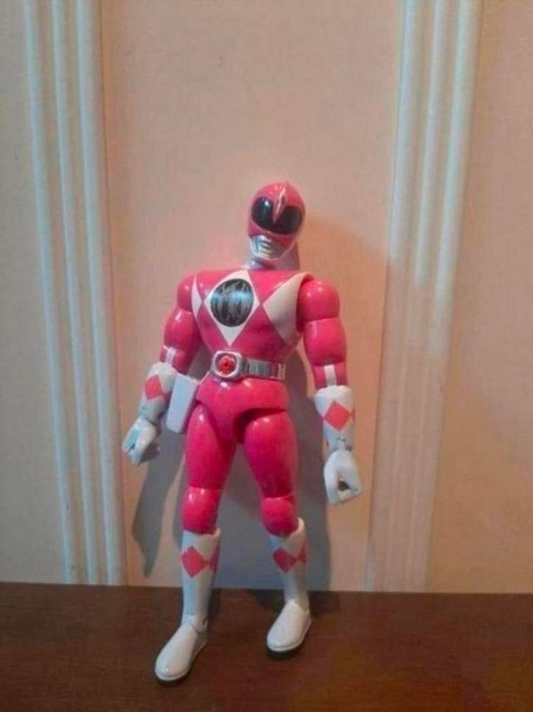 Pink Ranger (Kimberly)  Mighty Morphin Power Rangers 1994, Ophalen of Verzenden, Gebruikt