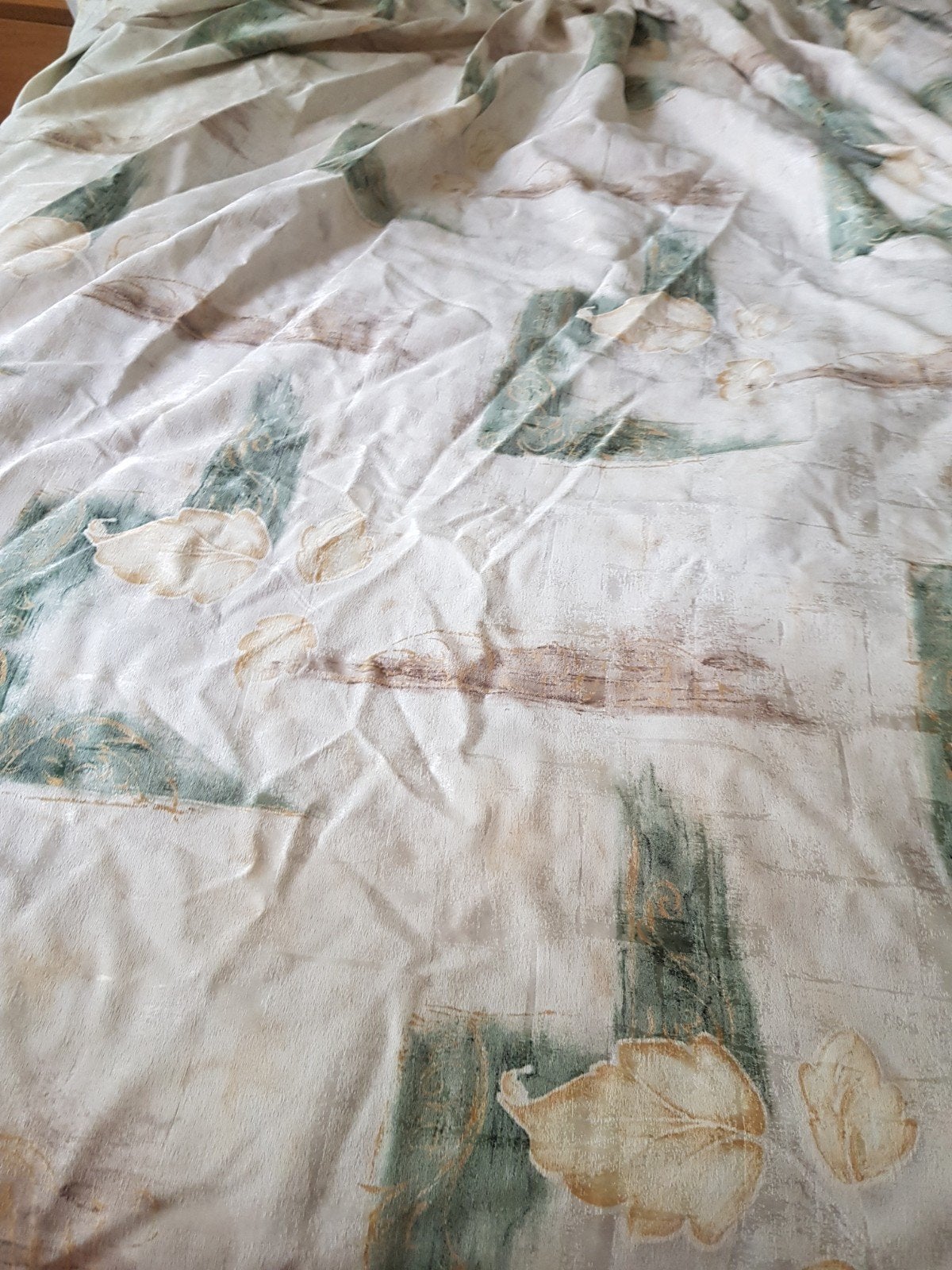 beide te koop vitrage enovergordijnen, Ophalen, Tweepersoons, Deken of Dekbed