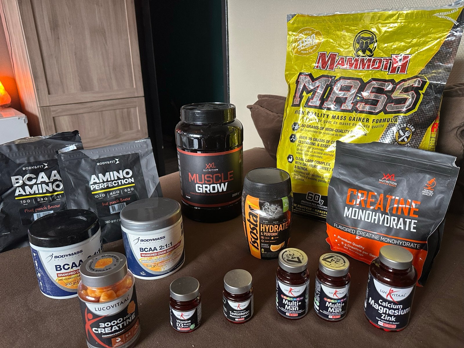 Sportpakket Fitpakket voor Mannen - Supplementen Bundel, Sport en Fitness, Ophalen of Verzenden, Gebruikt, Overige typen