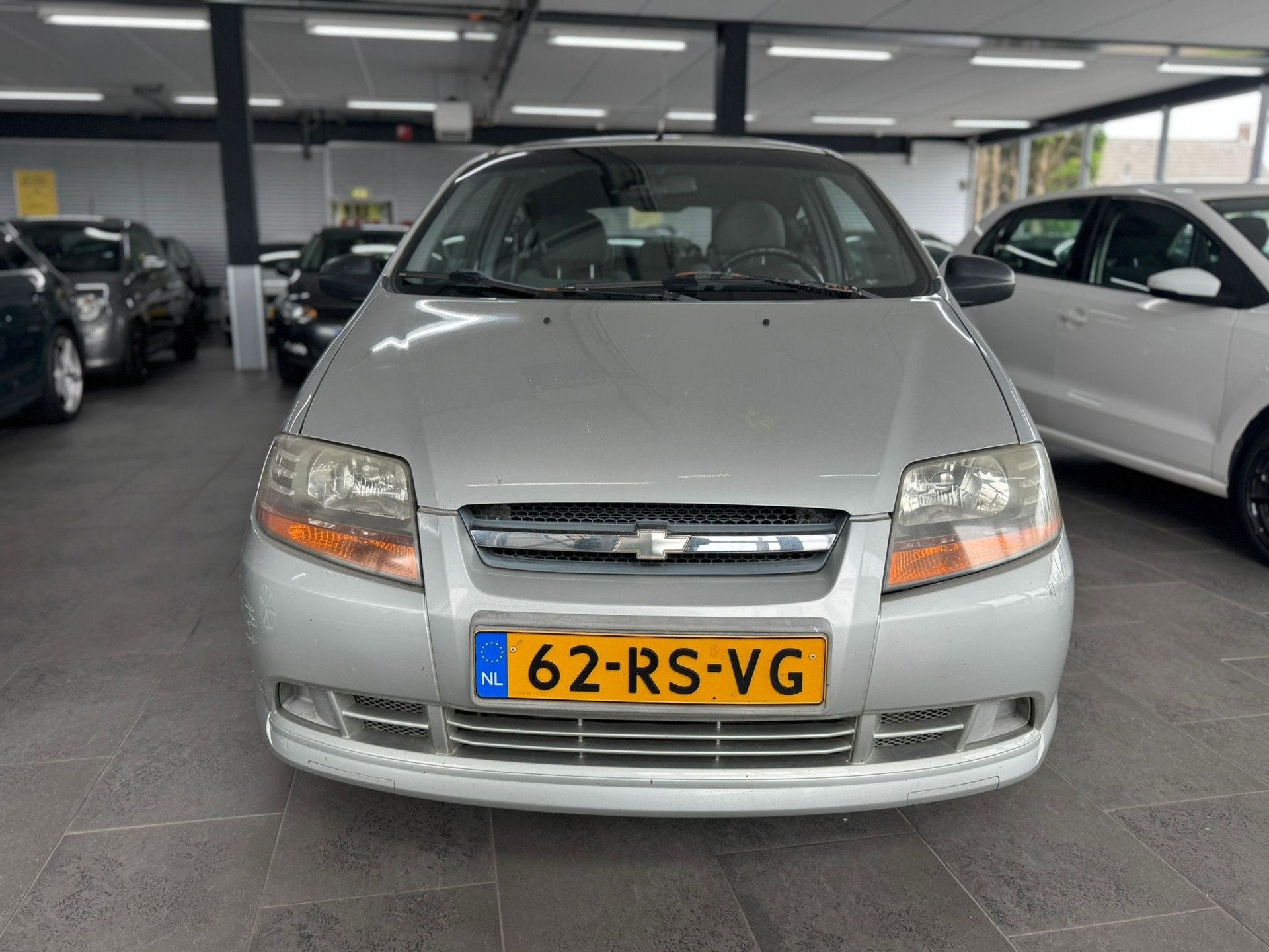 Chevrolet Kalos 1.2 Spirit airco elektrische pakket trekhaak, Auto's, Voorwielaandrijving, Gebruikt, 4 cilinders, Kalos