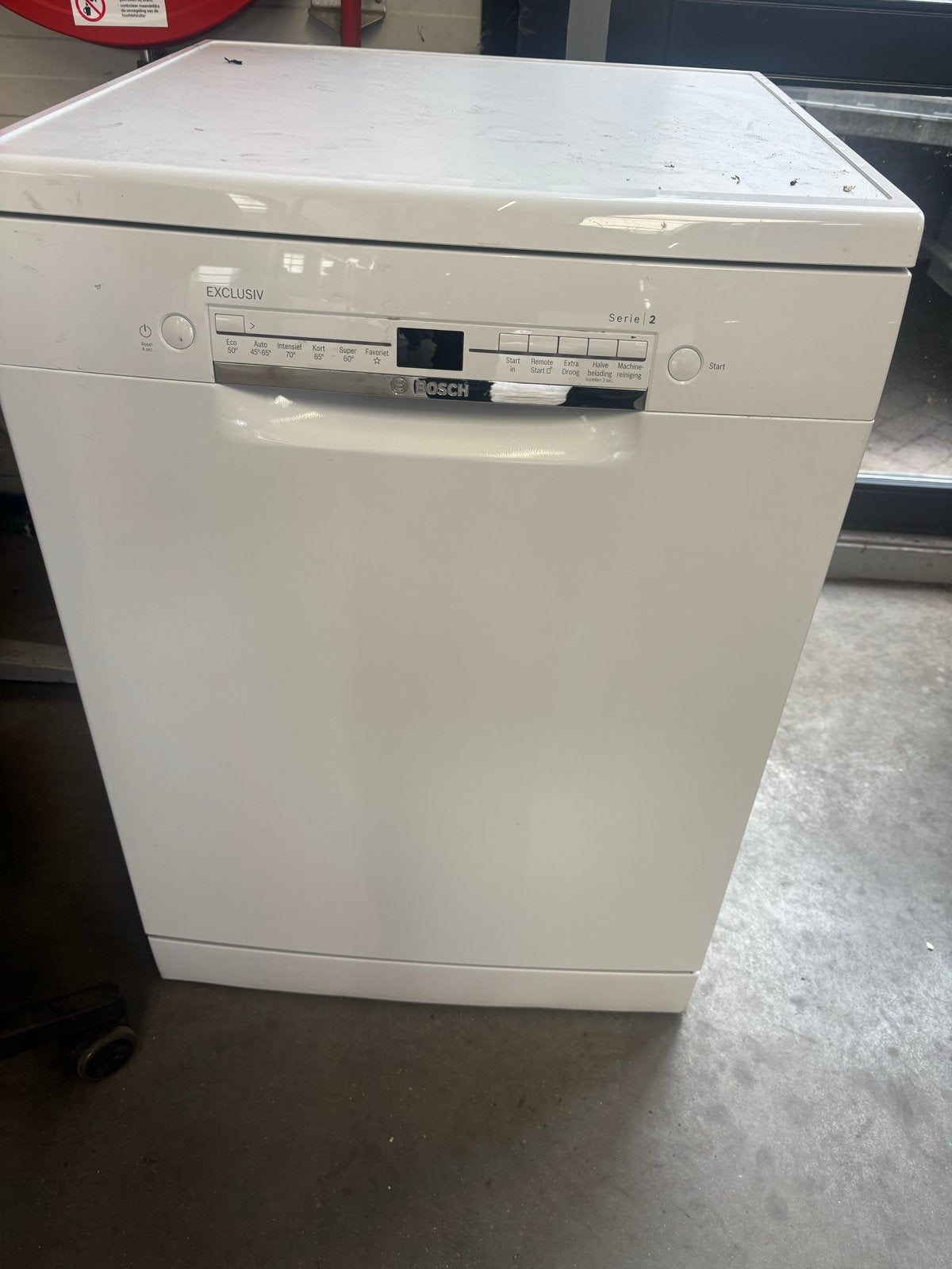 Bosch Exclusiv Serie 2 Vaatwasser - Vrijstaand lees goed, Ophalen, Gebruikt, 60 cm of meer, Eco programma