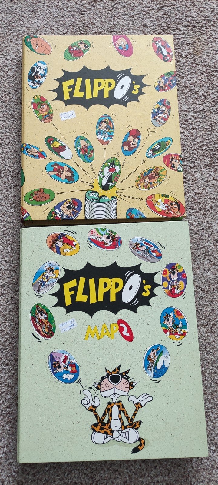 Complete Flippo verzameling 1 t/m 545 + Jokers + Giga Winter, Ophalen of Verzenden, Joker, Verzameling, Met verzamelmap(pen)