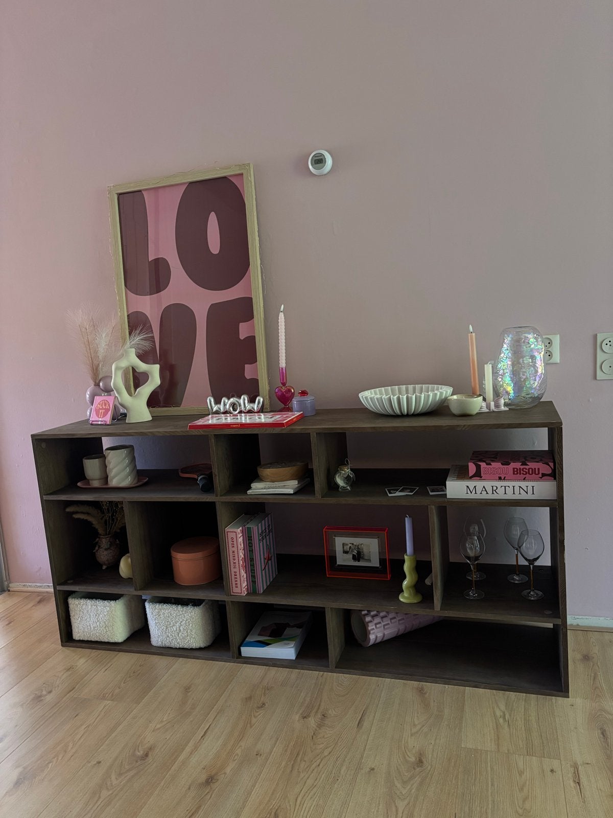 Dressoir walnoot 177x81x38 cm, Ophalen, Met plank(en), Gebruikt, 150 tot 200 cm