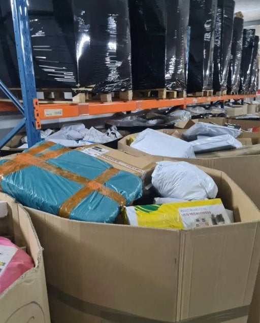1403g partij restpartij handel mix mistery pallets kleding, Ophalen, Nieuw