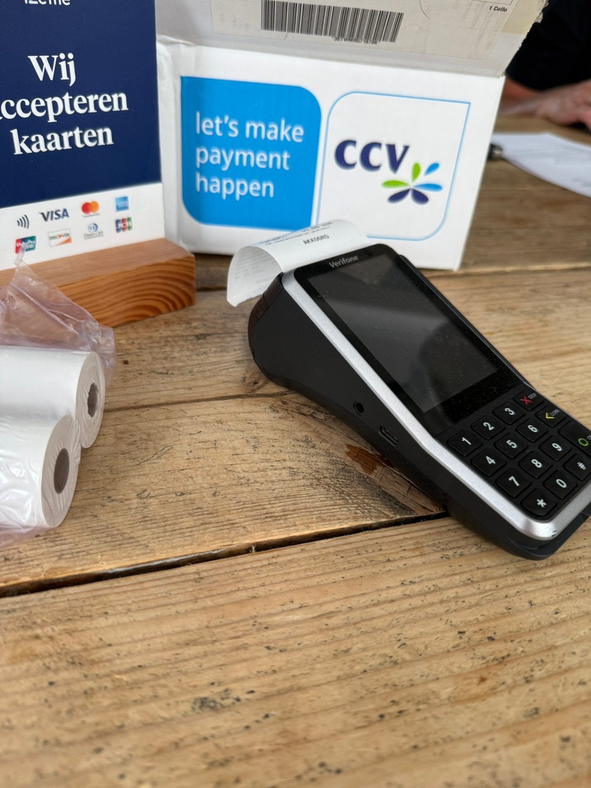 Verifone V400m Mobiele Pinautomaat (CCV) (3, Ophalen of Verzenden