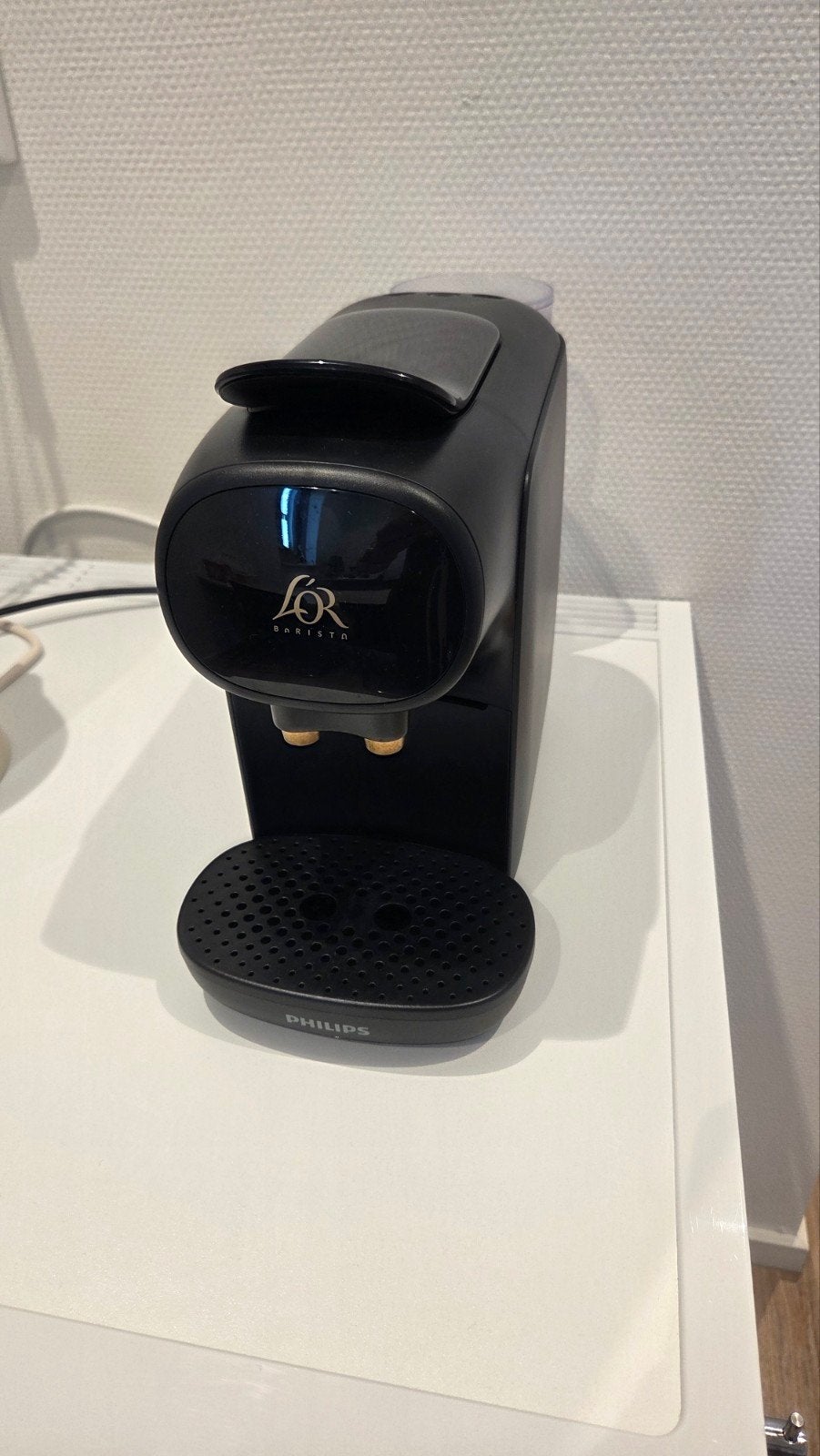 Philips L'OR Barista koffiemachine - Zo goed als nieuw, Ophalen of Verzenden, Zo goed als nieuw, Koffiemachine, Koffiepads en cups