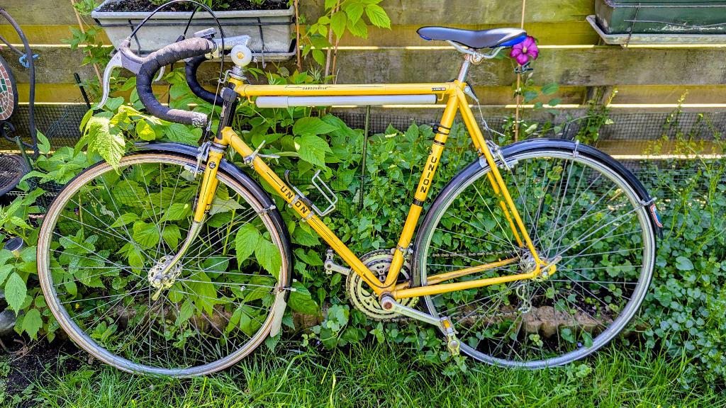 Retro Union Racefiets, Fietsen en Brommers, Fietsen | Racefietsen, 28 inch, Gebruikt, 57 tot 61 cm, Ophalen