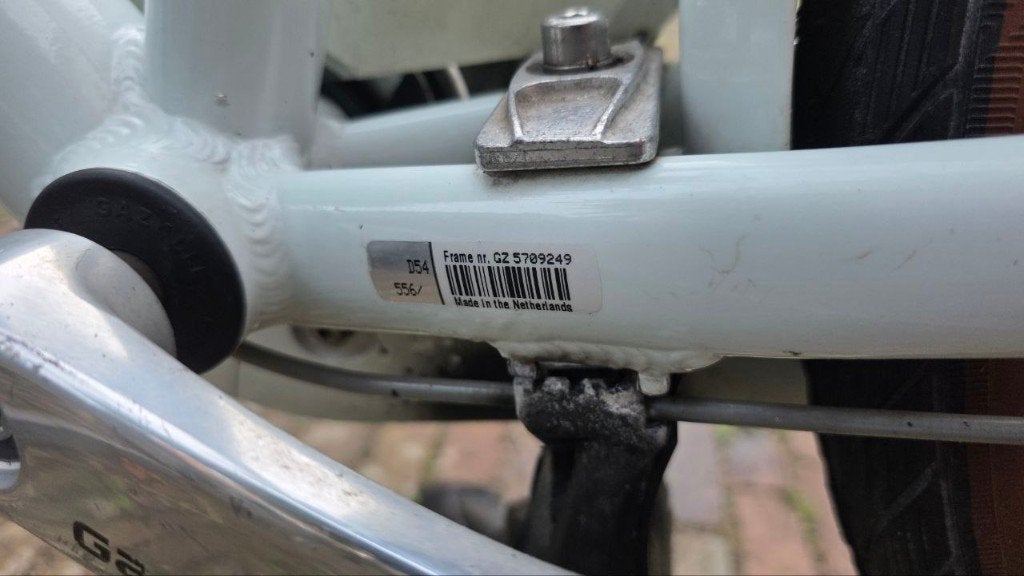 Foto 7 van Gazelle Miss Grace. 54 Frame, 3 Speed, Excellent Condition