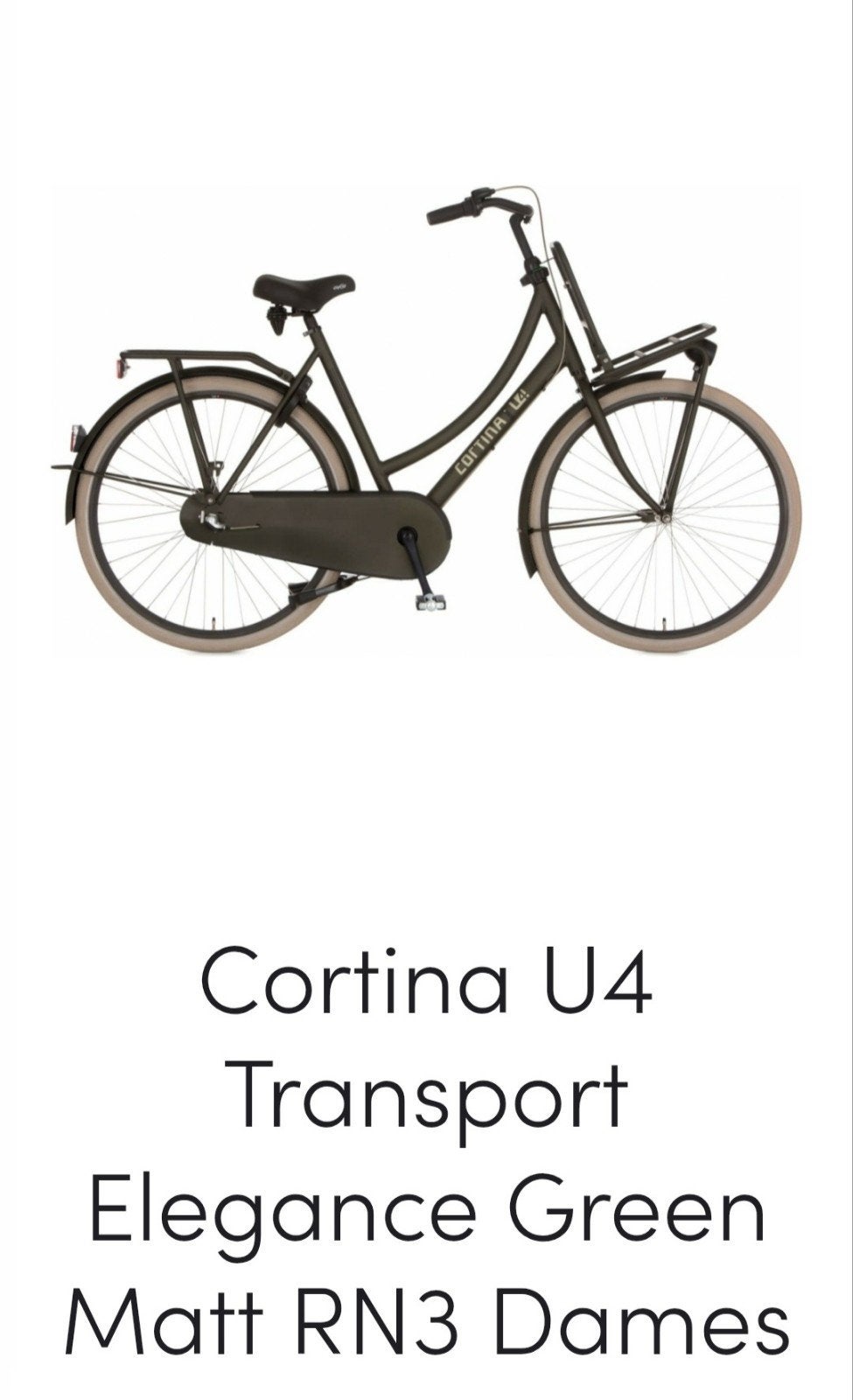 Cortina U4 Transport RN3 Damesfiets incl accessories, 50 tot 53 cm, Ophalen, Zo goed als nieuw, Overige merken