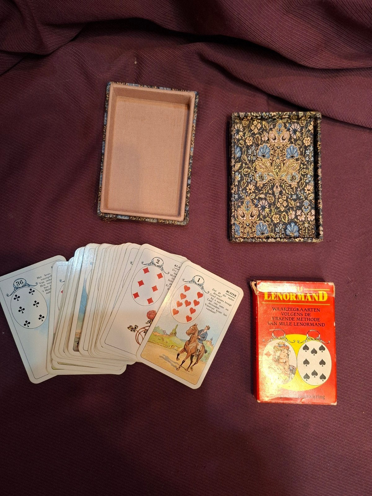 Waarzegkaarten jeu Lenormand, Ophalen of Verzenden