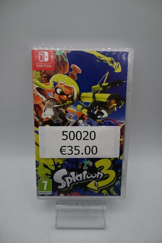 Splatoon 3 - Nintendo Switch (Zo goed als nieuw), Nintendo, Online, Shooter, Zo goed als nieuw