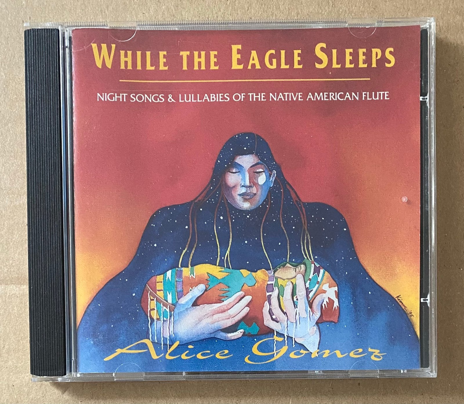 CD ALICE GOMEZ - While The Eagle Sleeps, Verzenden, Inclusief doosje, Zo goed als nieuw, Folk