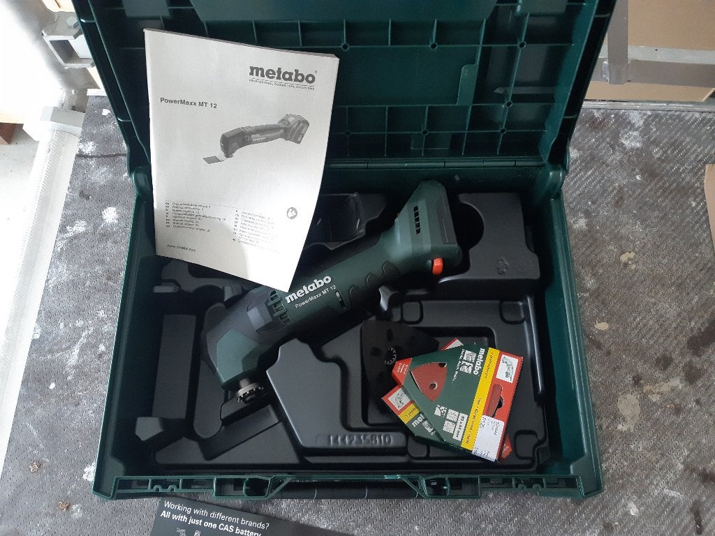 Metabo Multitool - PowerMaxx MT 12, Doe-het-zelf en Verbouw, Gereedschap | Schuurmachines, Ophalen of Verzenden, Nieuw, Minder dan 600 watt