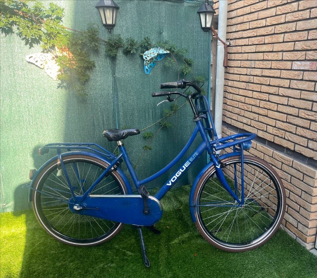 Vogue Elite stationsfiets/damesfiets blauw, Fietsen en Brommers, Terugtraprem, (Extra) lage instap, Ophalen, Overige merken