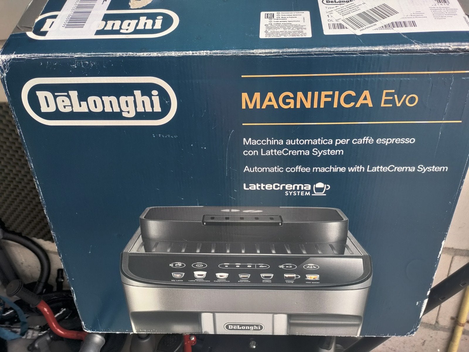 Foto 8 van De’Longhi Magnifica Evo met LatteCrema – zo goed als nieuw