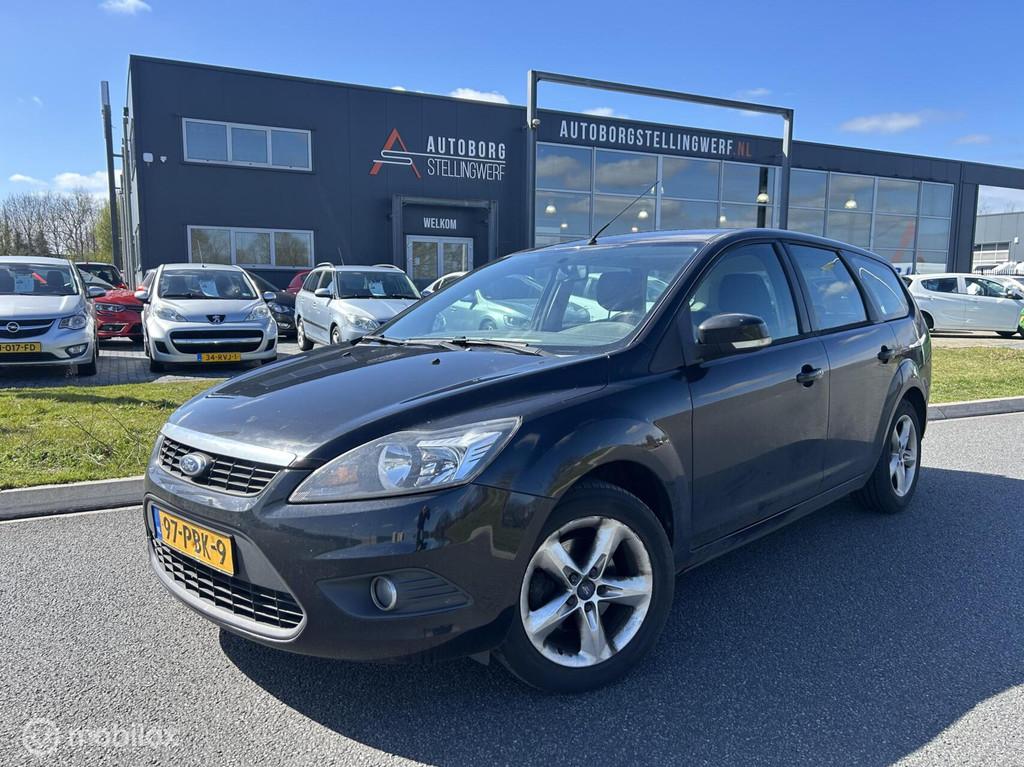 Ford Focus Wagon 1.6 TDCi Comfort [ NAP trekh. APK 4-1-2027, Euro 5, 4 cilinders, Zwart, Origineel Nederlands