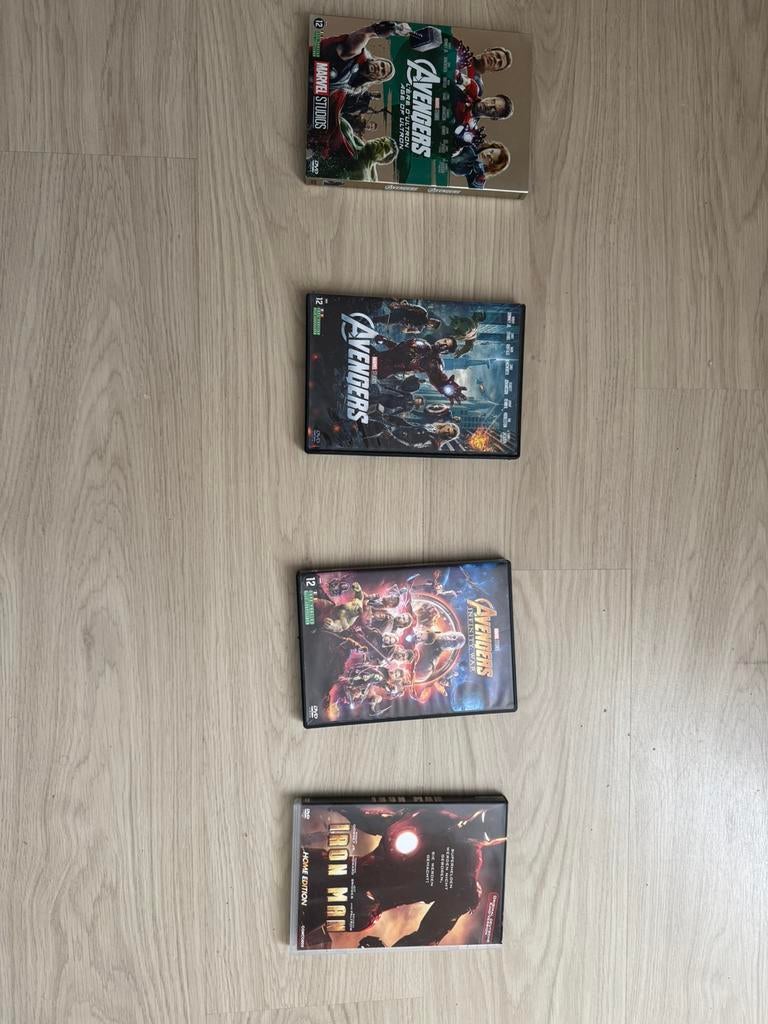 Marvel Avengers en Iron ManDVD’s, Vanaf 12 jaar, Ophalen of Verzenden, Zo goed als nieuw