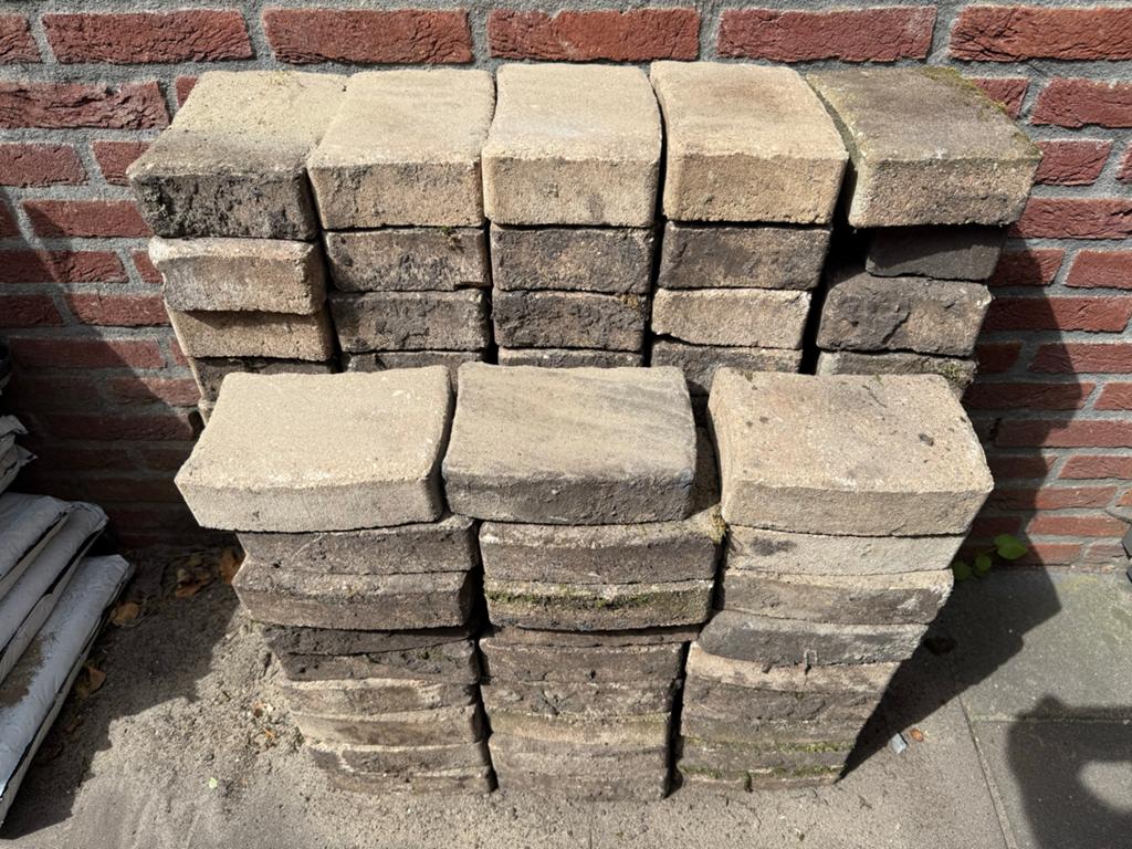 Gratis bestrating, Tuin en Terras, Ophalen, Gebruikt, Minder dan 5 m², Beton