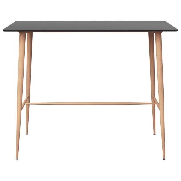 Nieuw 5-delige outdoor Barset - zwart en grijs, Ophalen, Nieuw, Tuinset, Eettafel