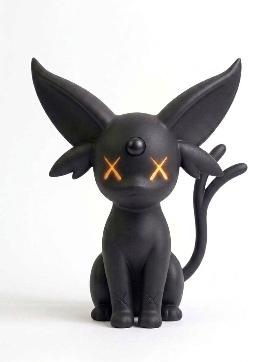 KAWS x Espeon Figuur - Zeldzame Collector's Item, C, C, Nieuw, Ophalen of Verzenden