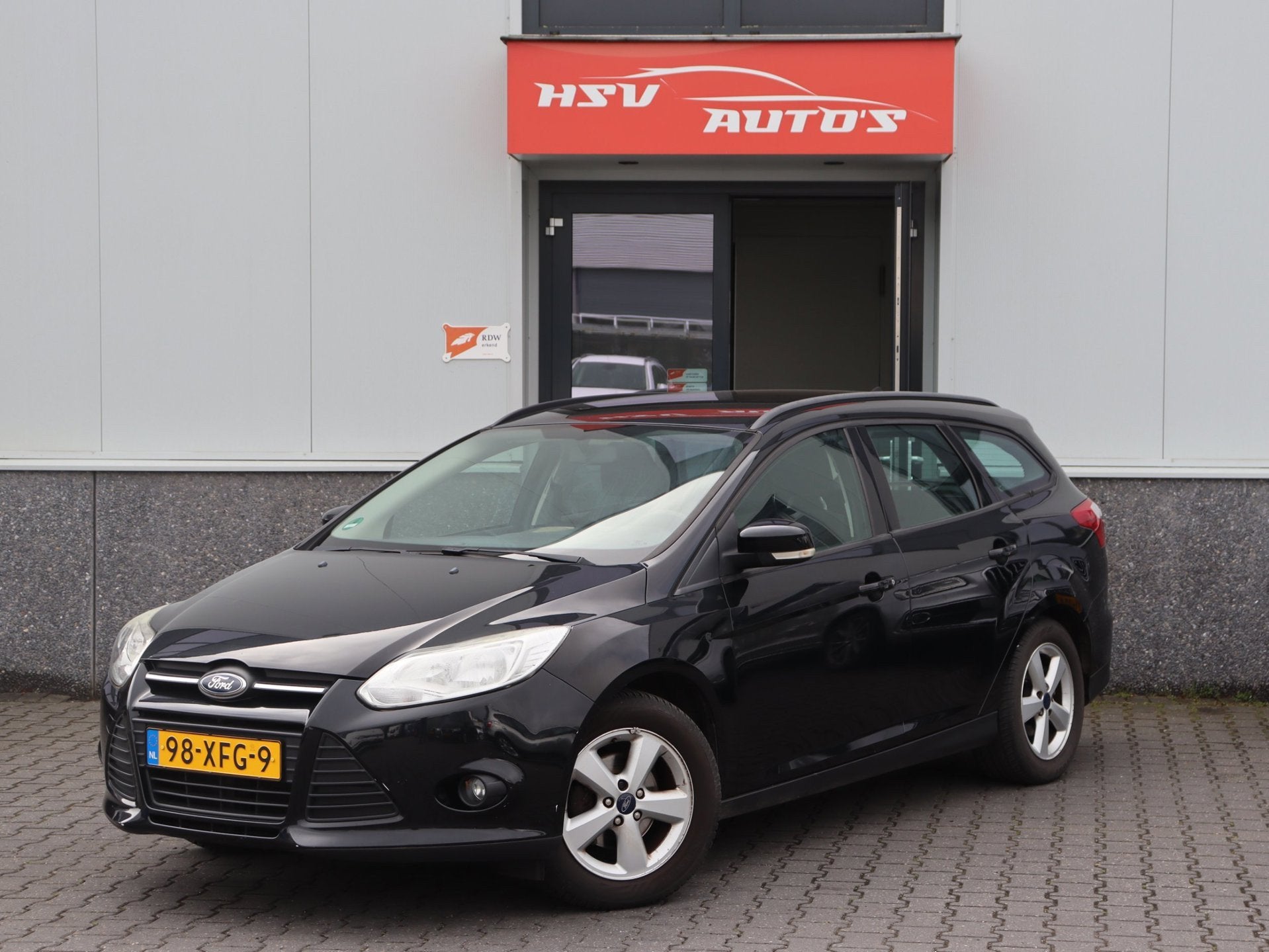 Ford Focus Wagon 1.6 TI-VCT Trend airco LM cruise, Gebruikt, 4 cilinders, 1207 kg, Zwart