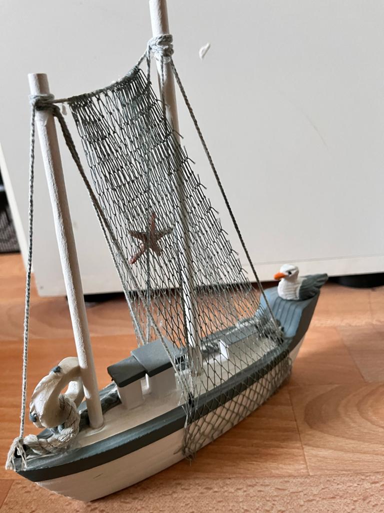 Decoratieve vissersboot, Ophalen of Verzenden, Zo goed als nieuw