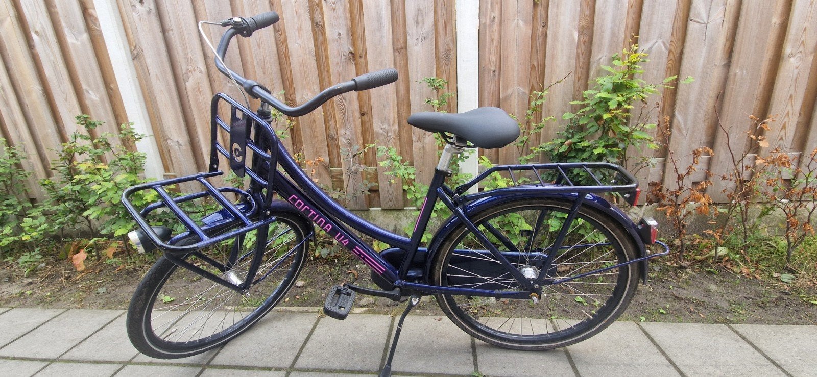 Cortina U4 Transportfiets 24 inch Dames - Zo goed als nieuw, Fietsen en Brommers, Terugtraprem, Versnellingen, Zo goed als nieuw
