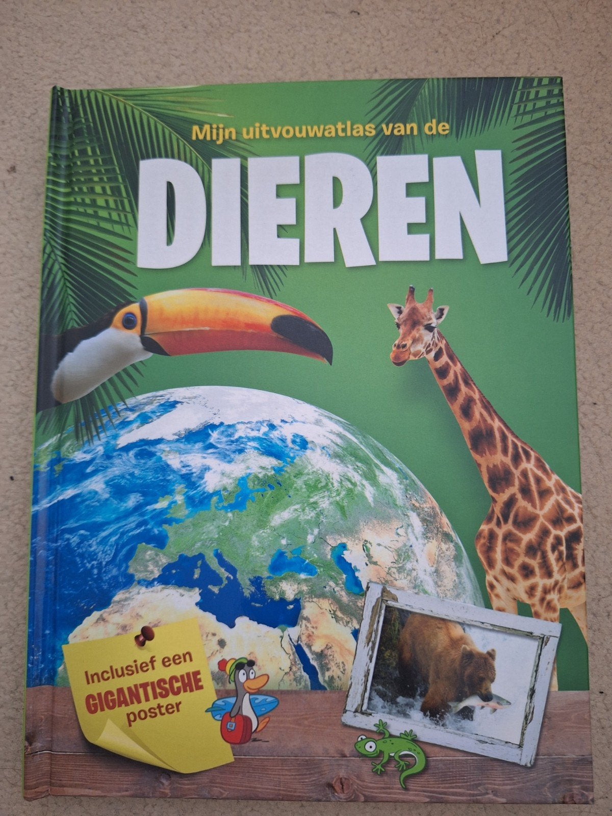 Kinderatlas "dieren", Ophalen, Zo goed als nieuw