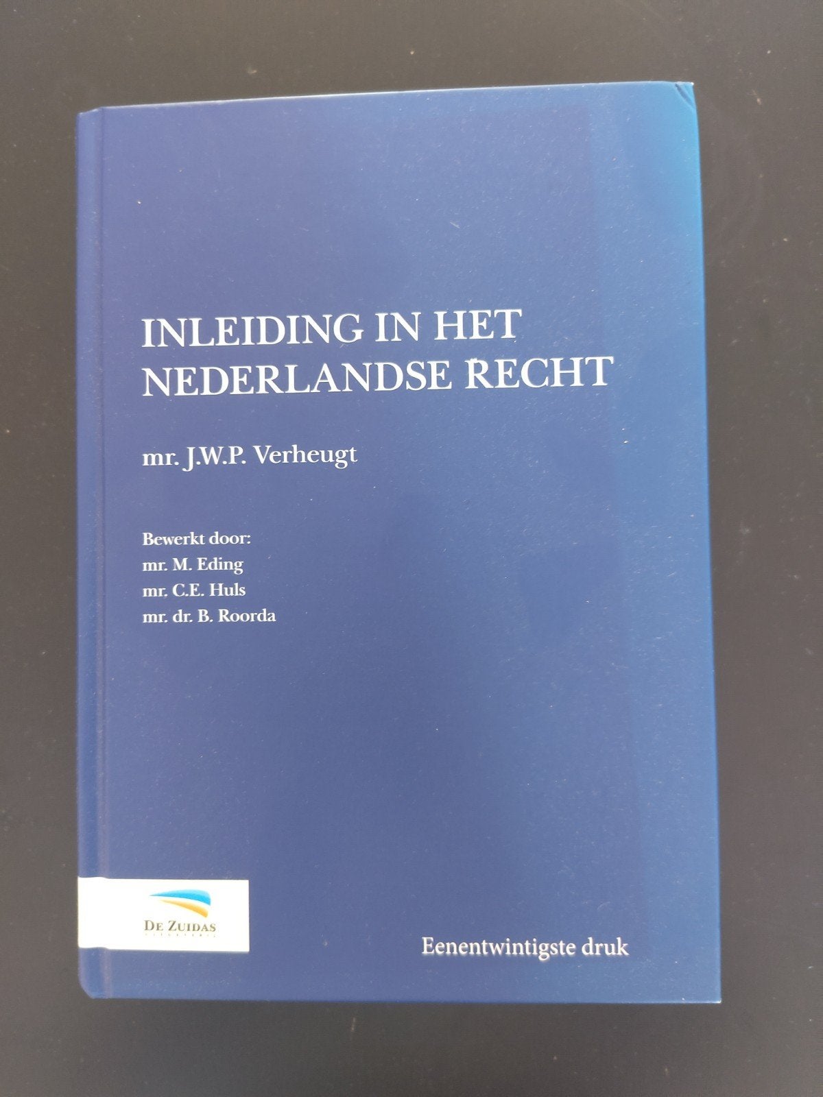 Inleiding in het Nederlandse Recht - mr. J.W.P. Verheugt, Mr. J.W.P. Verheugt, Zo goed als nieuw, Gamma, HBO
