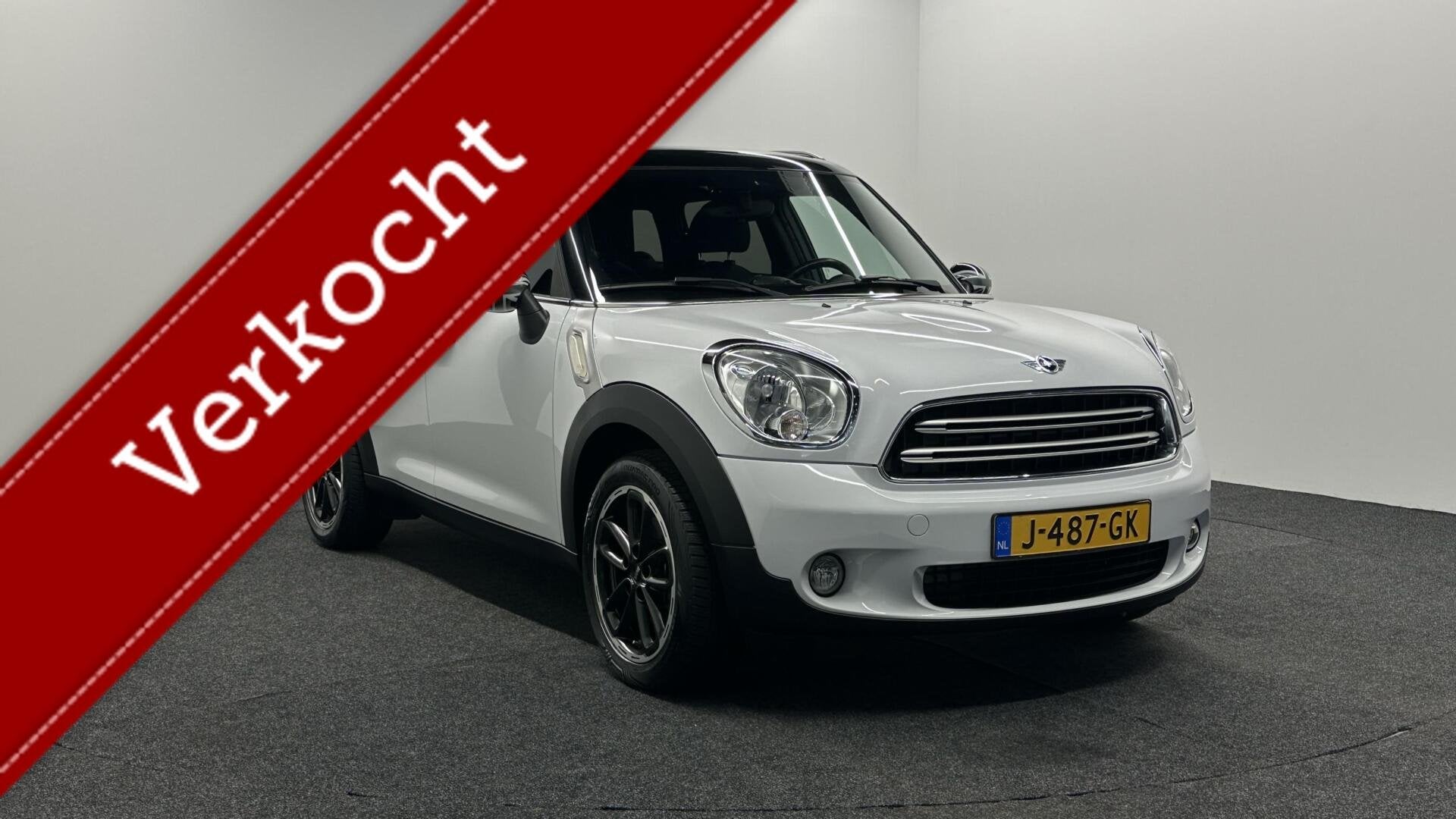 Mini Countryman 1.6 Cooper Chili TREKHAAK NAVI CRUISE ECC LM, Auto's, Voorwielaandrijving, Stof, Gebruikt, Met garantie (alle)